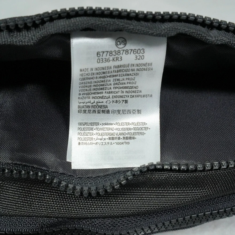 Jordan Paris Saint Germain PSG‎ Black Bordeaux Fanny Pack Waist Bag O/S